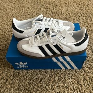 NEW adidas SAMBA OG white